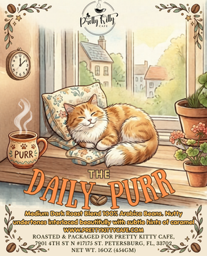 The Daily Purr | Decaffeinated Full Body Medium Roast Coffee Blend