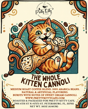 The Whole Kitten Cannoli | Medium Roast Flavored Coffee