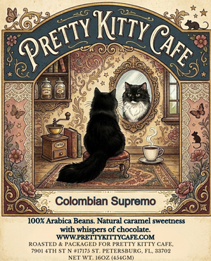 Pretty Kitty Café | Decaffeinated Single Origin Colombian Coffee