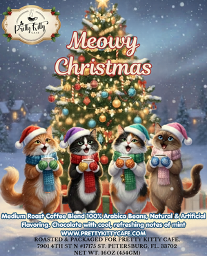 Meowy Christmas Mint Chocolate | Medium Roast Flavored Coffee