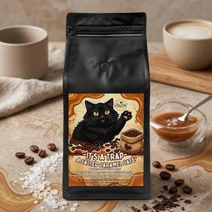 It's a Trap A Salted Caramel Mocha Café | Medium Roast Flavored Coffee