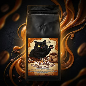 It's a Trap A Salted Caramel Mocha Café | Medium Roast Flavored Coffee