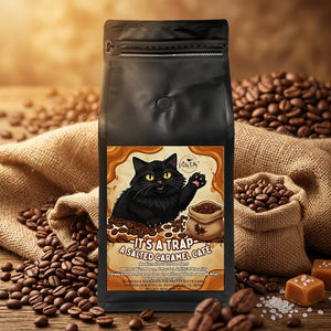 It's a Trap A Salted Caramel Mocha Café | Medium Roast Flavored Coffee