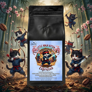 Little Ninja Kitten Espresso | Italian Roast