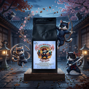 Little Ninja Kitten Espresso | Italian Roast