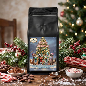 Meowy Christmas Mint Chocolate | Medium Roast Flavored Coffee