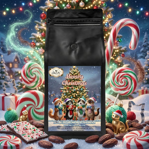 Meowy Christmas Mint Chocolate | Medium Roast Flavored Coffee