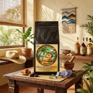 Purradise Brews – Jamaican Meow-fee | Medium Roast Flavored Coffee