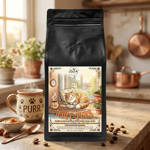 The Daily Purr | Full Body Medium Roast Coffee Blend